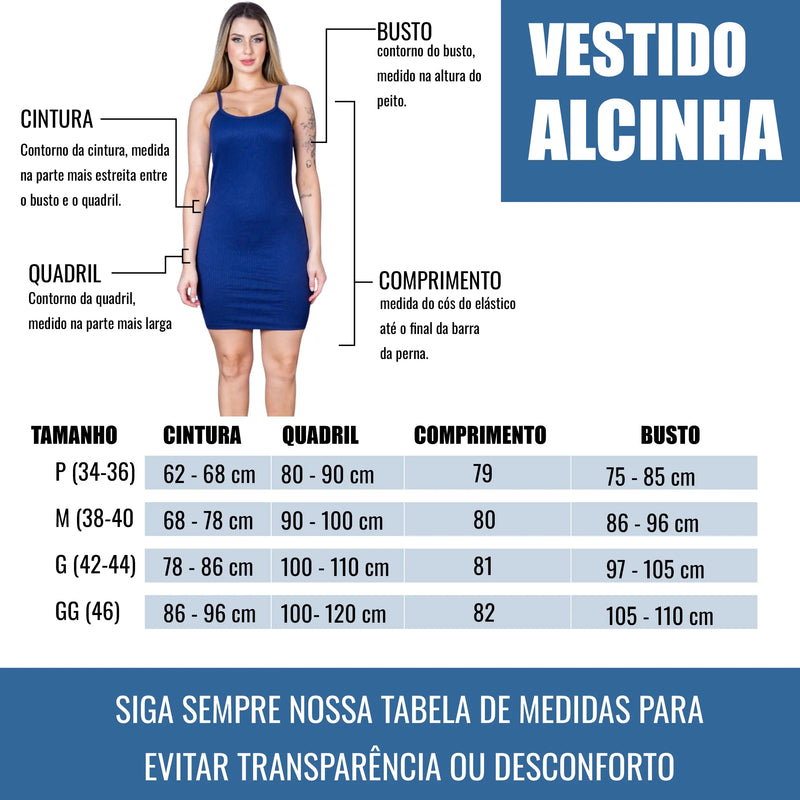 VESTIDO CANELADO