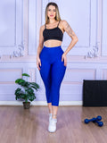 Calça Legging Feminina Corsario Fitness