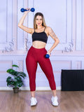 Calça Legging Feminina Corsario Fitness