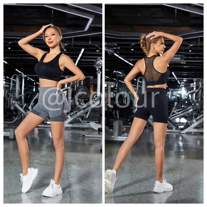 Short feminino esportivo